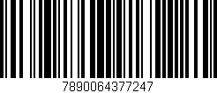 Código de barras (EAN, GTIN, SKU, ISBN): '7890064377247'