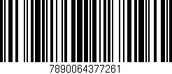Código de barras (EAN, GTIN, SKU, ISBN): '7890064377261'
