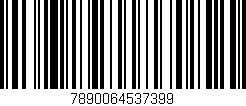 Código de barras (EAN, GTIN, SKU, ISBN): '7890064537399'