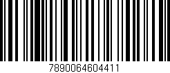 Código de barras (EAN, GTIN, SKU, ISBN): '7890064604411'