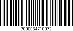 Código de barras (EAN, GTIN, SKU, ISBN): '7890064710372'
