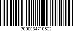 Código de barras (EAN, GTIN, SKU, ISBN): '7890064710532'