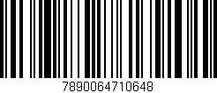 Código de barras (EAN, GTIN, SKU, ISBN): '7890064710648'