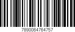 Código de barras (EAN, GTIN, SKU, ISBN): '7890064764757'