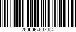Código de barras (EAN, GTIN, SKU, ISBN): '7890064897004'
