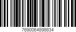 Código de barras (EAN, GTIN, SKU, ISBN): '7890064898834'