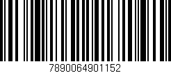 Código de barras (EAN, GTIN, SKU, ISBN): '7890064901152'