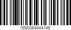Código de barras (EAN, GTIN, SKU, ISBN): '7890064944746'