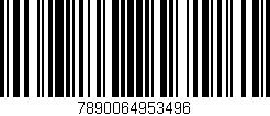 Código de barras (EAN, GTIN, SKU, ISBN): '7890064953496'