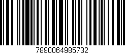 Código de barras (EAN, GTIN, SKU, ISBN): '7890064985732'