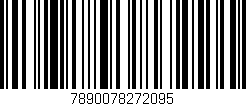 Código de barras (EAN, GTIN, SKU, ISBN): '7890078272095'