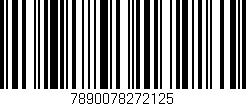 Código de barras (EAN, GTIN, SKU, ISBN): '7890078272125'