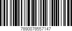 Código de barras (EAN, GTIN, SKU, ISBN): '7890078557147'