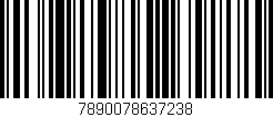 Código de barras (EAN, GTIN, SKU, ISBN): '7890078637238'