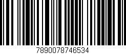 Código de barras (EAN, GTIN, SKU, ISBN): '7890078746534'