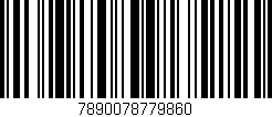 Código de barras (EAN, GTIN, SKU, ISBN): '7890078779860'