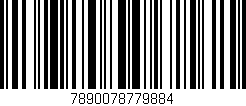 Código de barras (EAN, GTIN, SKU, ISBN): '7890078779884'