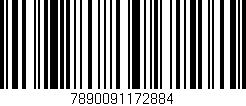 Código de barras (EAN, GTIN, SKU, ISBN): '7890091172884'