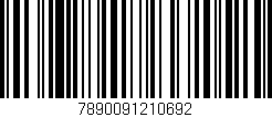 Código de barras (EAN, GTIN, SKU, ISBN): '7890091210692'