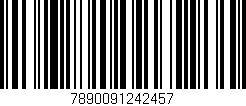 Código de barras (EAN, GTIN, SKU, ISBN): '7890091242457'