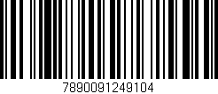 Código de barras (EAN, GTIN, SKU, ISBN): '7890091249104'