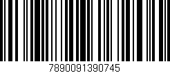 Código de barras (EAN, GTIN, SKU, ISBN): '7890091390745'