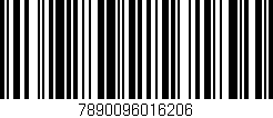 Código de barras (EAN, GTIN, SKU, ISBN): '7890096016206'