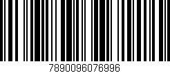 Código de barras (EAN, GTIN, SKU, ISBN): '7890096076996'