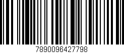 Código de barras (EAN, GTIN, SKU, ISBN): '7890096427798'