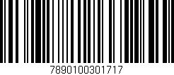 Código de barras (EAN, GTIN, SKU, ISBN): '7890100301717'