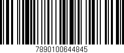 Código de barras (EAN, GTIN, SKU, ISBN): '7890100644845'