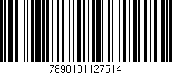 Código de barras (EAN, GTIN, SKU, ISBN): '7890101127514'