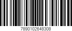 Código de barras (EAN, GTIN, SKU, ISBN): '7890102648308'