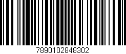 Código de barras (EAN, GTIN, SKU, ISBN): '7890102848302'