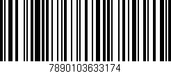 Código de barras (EAN, GTIN, SKU, ISBN): '7890103633174'