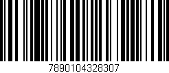 Código de barras (EAN, GTIN, SKU, ISBN): '7890104328307'