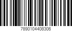 Código de barras (EAN, GTIN, SKU, ISBN): '7890104408306'