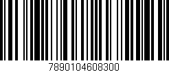 Código de barras (EAN, GTIN, SKU, ISBN): '7890104608300'
