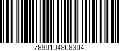 Código de barras (EAN, GTIN, SKU, ISBN): '7890104808304'