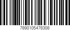 Código de barras (EAN, GTIN, SKU, ISBN): '7890105478308'