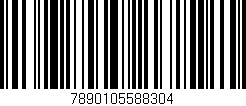 Código de barras (EAN, GTIN, SKU, ISBN): '7890105588304'