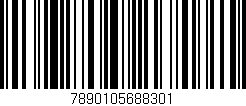 Código de barras (EAN, GTIN, SKU, ISBN): '7890105688301'