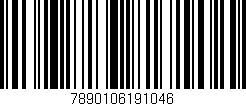 Código de barras (EAN, GTIN, SKU, ISBN): '7890106191046'