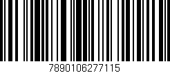 Código de barras (EAN, GTIN, SKU, ISBN): '7890106277115'
