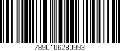 Código de barras (EAN, GTIN, SKU, ISBN): '7890106280993'