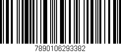 Código de barras (EAN, GTIN, SKU, ISBN): '7890106293382'