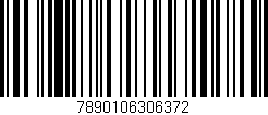 Código de barras (EAN, GTIN, SKU, ISBN): '7890106306372'
