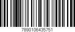 Código de barras (EAN, GTIN, SKU, ISBN): '7890106435751'