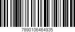 Código de barras (EAN, GTIN, SKU, ISBN): '7890106464935'