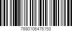 Código de barras (EAN, GTIN, SKU, ISBN): '7890106476150'
